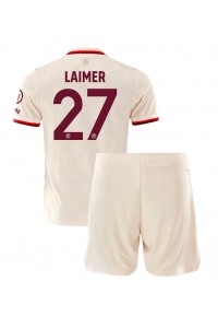 Bayern Munich Konrad Laimer #27 Babytruitje 3e tenue Kind 2024-25 Korte Mouw (+ Korte broeken)